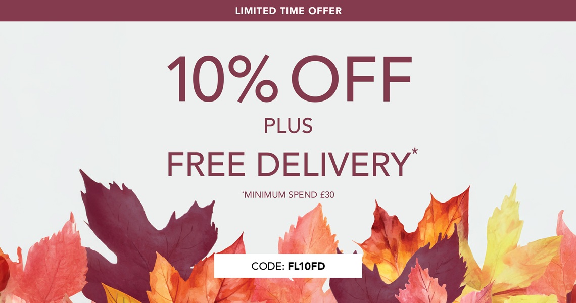 Enjoy 10% off plus Free Delivery for today only.
